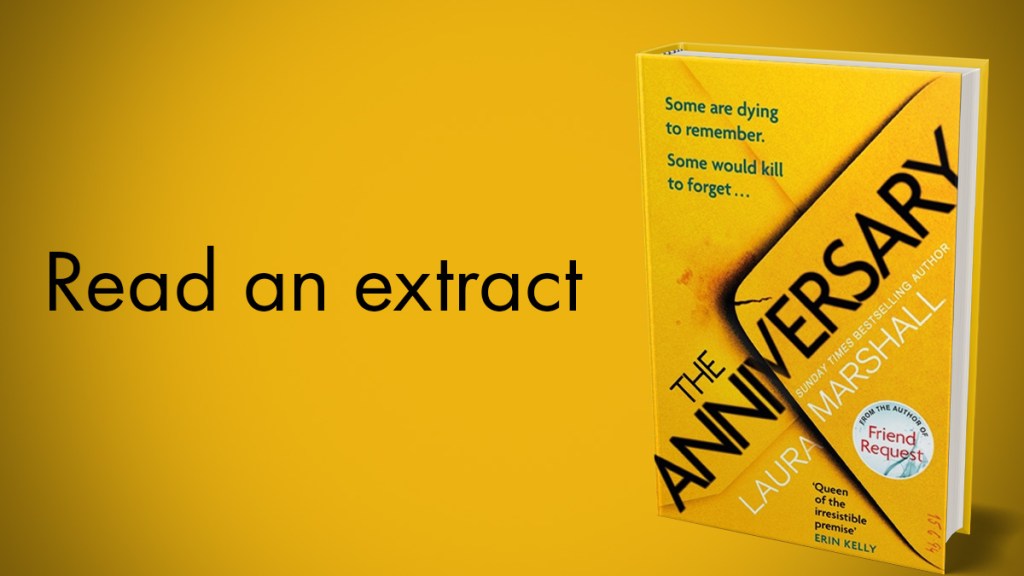 Read an extract of Laura Marshall's The Anniversary